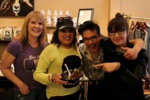 Judges Choice winner Mary Montoya and the judges